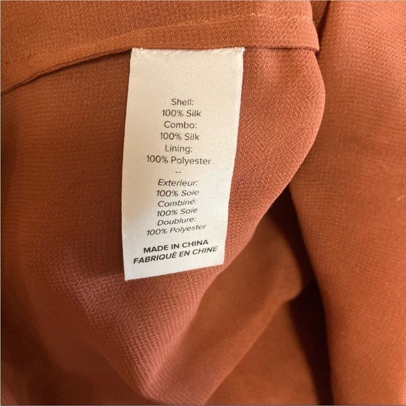 Cinq A Sept Lotus Peplum Silk Halter Top - Picture 8 of 12